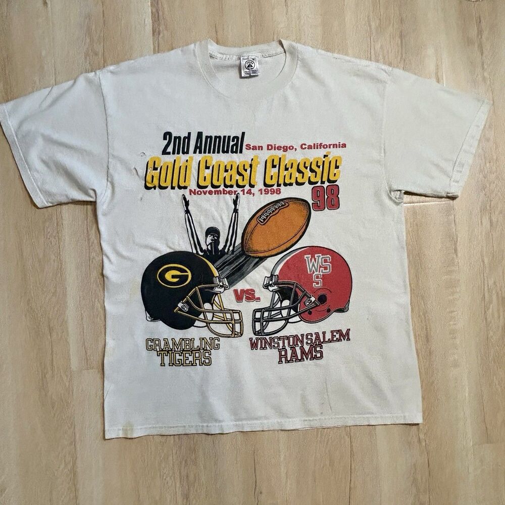 Vintage  Rose Bowl Gold Coast Classic Gramling vs Winston -T Shirt 1998